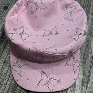 CG New York RHINESTONE
BLING BUTTERFLY WOMEN'S HAT
BALL CAP PINK